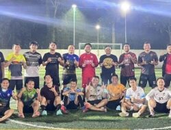 Lapas Muara Enim Fun Game Mini Soccer Bersama BANK BRI Cabang Muara Enim