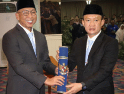 Gubernur Rahmat Mirzani Djausal Lantik Marindo Kurniawan Sebagai Sekda Provinsi Lampung