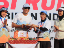Perkuat Komitmen Kesehatan, Pemprov Lampung Rayakan Hari Bidan Internasional Melalui Kegiatan Fun Run