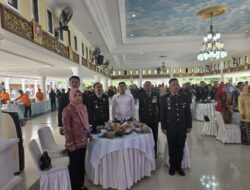 HUT Bhayangkara ke-79, Kalapas Muara Enim dan Ketua DWP Lapas Muara Enim Hadiri Tasyakuran
