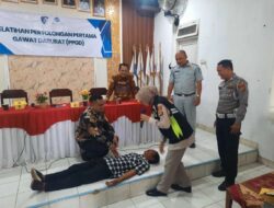Jasa Raharja Gelar Pelatihan Pertolongan Pertama Gawat Darurat Digelar di Pesawaran