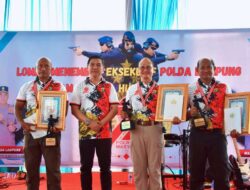 Korem 043/Gatam Berhasil Raih Juara Pada Kejuaraan Menembak Eksekutif Bhayangkara Polda Lampung