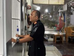 Sisiri Setiap Sudut Blok Hunian Warga Binaan, Kalapas Narkotika Bandar Lampung Gencarkan Trolling Malam Hari