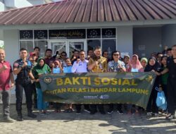 Karutan Azhar Terima Kunjungan Kepala BNNP Lampung dan Penyerahan Bakti Sosial di Rutan Kelas I Bandar Lampung