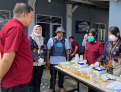Komitmen Berantas Narkoba, Rutan Sukadana Gandeng BNNK Lampung Timur Gelar Tes Urin Secara Acak