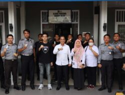 Buktikan Integritas, Lapas Kotabumi Bersama Polres Lampung Utara dan Puskesmas Wonogiri Gelar Tes Urine Petugas dan Warga Binaan