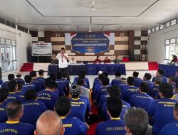 Lapas Kelas I Bandar Lampung Bersama Polda Lampung Sosialisasikan Bahaya Love Scam Kepada Warga Binaan