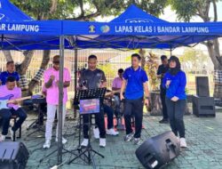Kebersamaan dan Kreativitas, Lapas Kelas I Bandar Lampung Bersama Kodim 0410/KBL Gelar Jumat Seni dan Olahraga