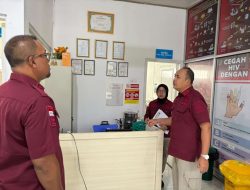 Kalapas Narkotika Kelas IIA Bandar Lampung Tinjau Fasilitas Klinik Pratama, Pastikan Layanan Kesehatan Warga Binaan Optimal
