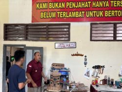 Pastikan Kualitas Program, Kalapas Ade Kusmanto Tinjau Giat Pembinaan Kemandirian Warga Binaan