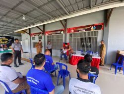 Dukung Program Jamkeskot, Lapas Narkotika dan Disdukcapil Bandar Lampung Gelar Perekaman KTP-KK Bagi Warga Binaan