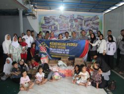 Peringati Hari Pengayoman Ke-80, Kanwil Kemenkum Lampung Gelar Bakti Sosial di Panti Asuhan Bussaina Lampung