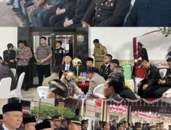 Kepala KPR Rutan Menggala Hadiri Upacara HUT Bhayangkara ke-79 di Polres Mesuji