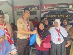 Kobarkan Semangat Disiplin dan Persaudaraan, Kepala Lapas Kalianda Hadiri Pembukaan Perkemahan Satya Dharma Bhakti