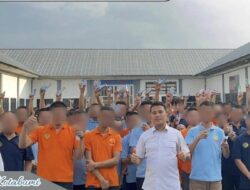 Wujudkan Hidup Sehat, Rutan Kotabumi Laksanakan Pembagian Perlengkapan Mandi Bagi Warga Binaan