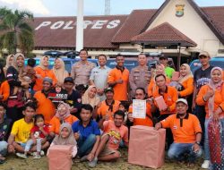 Jasa Rahaja Bersama Mitra Gelar Kampanye Keselamatan Berlalu Lintas kepada Komunitas Otomotif Lampung Utara