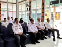 Lapas Metro Dukung Penguatan Sinergi Kemenimipas dan Polri Melalui Rakor Nasional Secara Daring