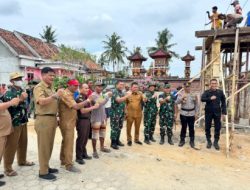 Karutan Menggala Hadiri Pembukaan TMMD ke-125 Kodim 0426/Tulang Bawang TA 2025 di Kampung Moris Jaya Banjar Agung