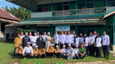 Rayakan Bulan Kemerdekaan Dengan Berbagi, Rutan Mempawah Salurkan Sembako ke Pomles Ma’Had Al Falah