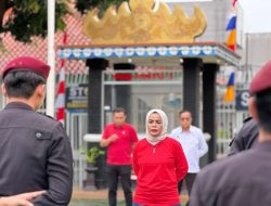 Kalapas Ike Rahmawati Pimpin Apel Penggantian Regu Jaga, Tegaskan Kewaspadaan dan Integritas Dalam Pengamanan