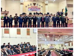 Karutan Menggala Hadiri Rapat Paripurna Istimewa DPRD Tulang Bawang