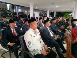 Dukung Penuh, Lapas Muara Enim Hadiri Pengukuhan Paskibra HUT ke-80 Kemerdekaan RI