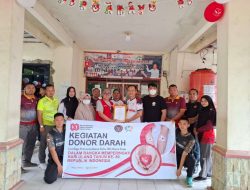 Peduli Sesama, Lapas Muara Enim Gelar Donor Darah