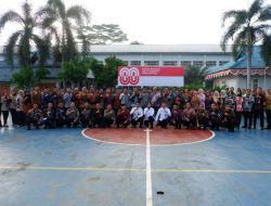 Momentum Meneguhkan Semangat Pengabdian Jajaran Pemasyarakatan, Lapas Metro Laksanakan Upacara HUT ke-80 Kemerdekaan RI