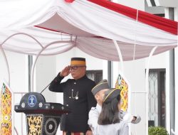 Penuh Khidmat, Kanwil Kemenkum Kaltim Gelar Upacara HUT ke-80 Kemerdekaan RI