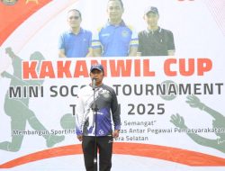Lapas Muara Enim Hadiri Pembukaan Kakanwil Cup Minisoccer Tournament 2025