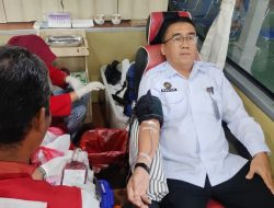 Rayakan Kemerdekaan Dengan Aksi Nyata, Lapas Gunung Sugih Gelar Donor Darah dan Pemeriksaan Kesehatan