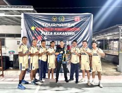 Bangga Berprestasi, Tim Bola Voli Rutan Sukadana Raih Juara II Piala Kakanwil Volley Cup 2025