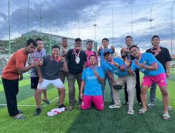 Tim Mini Soccer Lapas Narkotika Raih Podium Juara 3 Pada Ajang Kakanwil Cup 2025