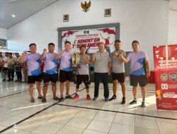 Lapas Narkotika Bandar Lampung Sabet Juara 1 Cabor Badminton di Ajang Kakanwil Cup 2025