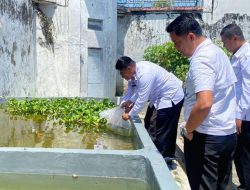 Berkontribusi Pada Ketahanan Pangan, Lapas Brebes Tebar 2.000 Benih Ikan Nila Sebagai Wujud Kemandirian dan Edukasi Warga Binaan