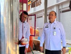 Kalapas Narkotika Bandar Lampung Kontrol Blok Hunian Untuk Pastikan Keamanan serta Kedisiplinan dan Kesehatan Warga Binaan