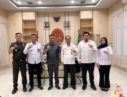Silaturahmi dan Kolaborasi, Kepala Lapas Muara Enim Sambangi Kejari Muara Enim