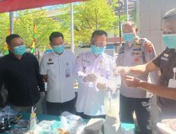 Dukung Penegakan Hukum, Kepala Lapas Brebes Hadiri Pemusnahan Barang Bukti di Kejaksaan