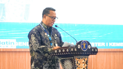 Kolaborasi serta Inovasi dan Akselerasi, Kakanwil Saiful Sahri Sampaikan Rekomendasi Strategis Kekayaan Intelektual di Rakor Kemenkum 2025