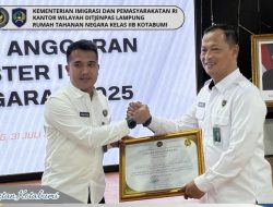 Karutan Kotabumi Raih Penghargaan Pemaparan Terbaik Ketiga Dalam Anev Kinerja Semester I 2025