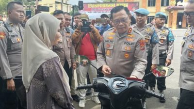 Polda Lampung Berhasil Musnahkan 50 Senpira Hasil Operasi Sikat