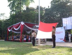 Unila Rayakan HUT ke-80 RI dengan Upacara dan Launching Dies Natalis ke-60