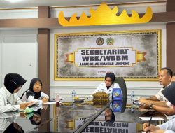 Kalapas Lapas Kelas I Bandar Lampung Pimpin Rapat dengan Jajaran Pembinaan Guna Mendorong Program Holistik dan Dapur Sehat