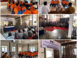 Lapas Kelas IIA Metro Gandeng SMK Negeri 2 Metro Lakukan Pelatihan Keterampilan Kemandirian Bersertifikat Bagi Warga Binaan