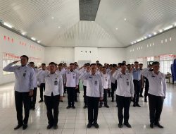 Semangat Kebersamaan, Lapas Kotabumi Ikuti Apel Bersama Kemenko Hukum, HAM, Imigrasi dan Pemasyarakatan
