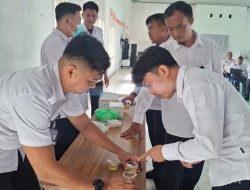 Lapas Kotabumi Lakukan Tes Urine Pegawai Sebagai Komitmen Wujudkan Zona Bebas HALINAR