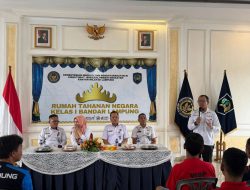 Rutan Kelas I Bandar Lampung Gelar Skrining TBC Aktif Melalui Pemeriksaan Chest X-ray