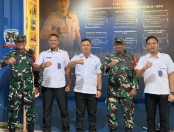 Sinergi Pengamanan, Rutan Sukadana Terima Giat Patroli Sambang Koramil 429-05/Sukadana