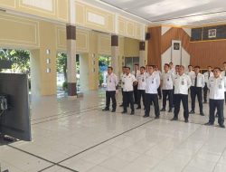 Kalapas Gunung Sugih Ikuti Apel Bersama Secara Virtual di Lingkungan Kemenko Hukum, HAM, Imigrasi dan Pemasyarakatan
