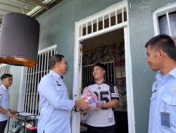 Rutan Sukadana Tingkatkan Kesejahteraan Warga Binaan Melalui Pembagian Alat Mandi Lengkap